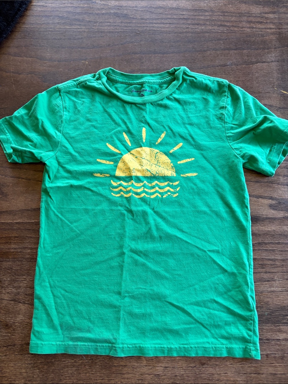 Tommy Bahama Green Tee with Navy Logo